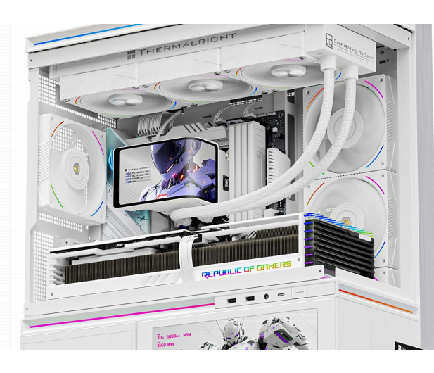 Thermalright Wonder Vision 360 Turbo Argb White 3x120mm - 1483707 - zdjęcie 4